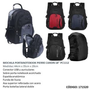Moch Portanotebook Pierre Cardin 1112