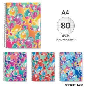 Cua A4 semirrígido Arte Bloom ## x80h